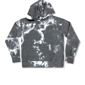 Pixie Lane cold shoulder tie dye hoodie